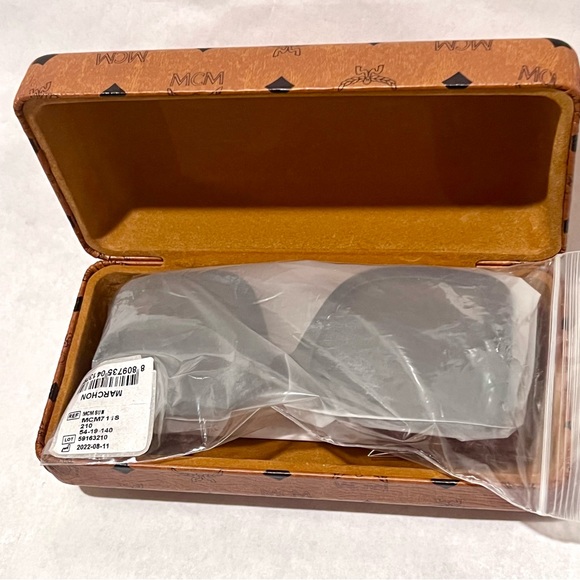 MCM 54mm Rectangular Sunglasses with Case/Cloth Brown/Cognac - Picture 13 of 13